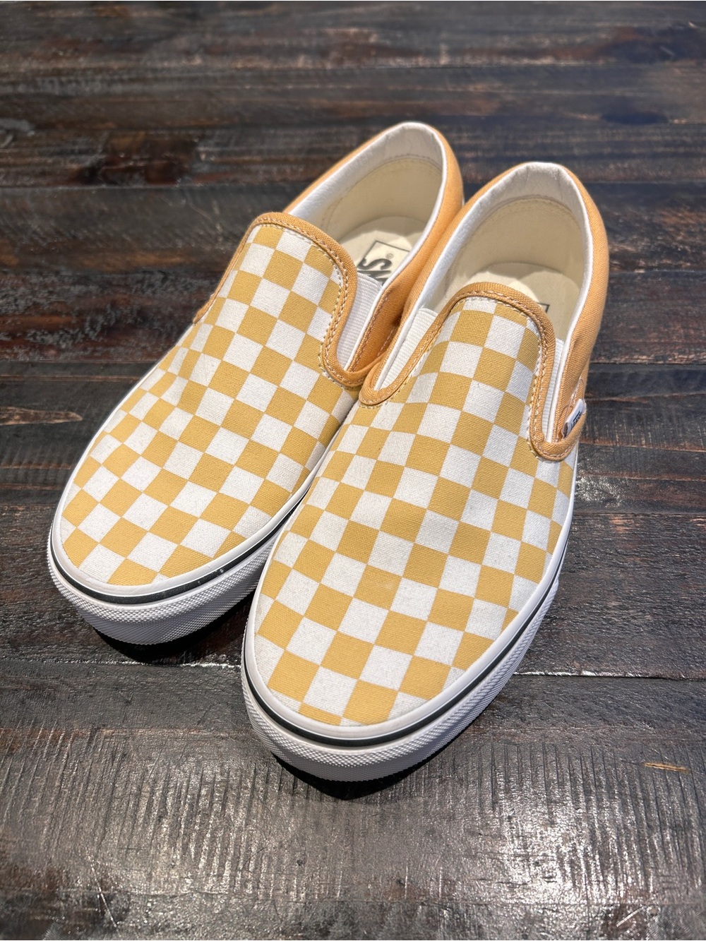 NWOT Vans Classic Slip-On Checkerboard Shoe